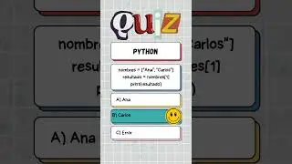 Quiz interactivo con Python. ¡Ponte a prueba!