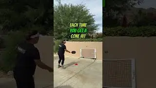 Perfect your game with some extra pickleball wall practice 😎-