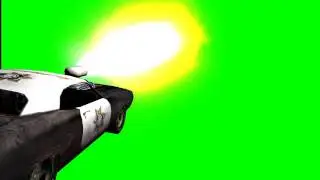 car shooting fire green screen 2.