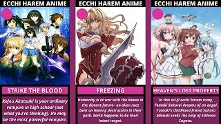 TOP 15+ BEST ECCHI HAREM ANIME SERIES RECOMMENDATIONS - ANIMO RANKER