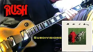 Rush - Subdivisions - SX Callisto Goldtop Custom LP