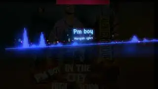 Pm boy-MARYAM CAKES(Official audio visualizer)