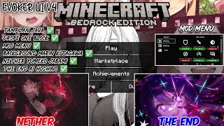 DOWNLOAD UI MCPE 1.20 | EVOKER UI TAMPILAN ANIME | UI TAMPILAN JAVA