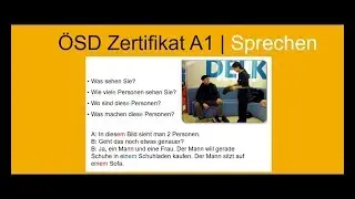 ÖSD A1 Speaking | ÖSD Speaking Exam A1