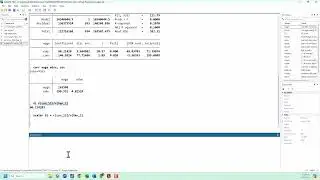 Stata Basics: Simple Regressions, Scalars, and Scatter plots