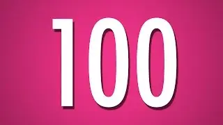 100 Second Countdown Timer - Pink Background
