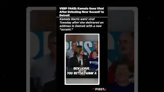 VEEP FAKE: Kamala Goes Viral After Debuting New ‘Accent’ in Detroit #accent #detroit