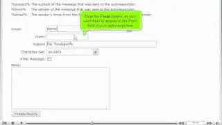 How to create an autoresponder in cPanel
