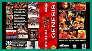 WWF RAW/ SEGA GENESIS 16BITS.