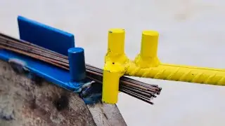 Simple bending tricks for metal bar || Useful ideas for Metal Bar Bending || Metal Bender