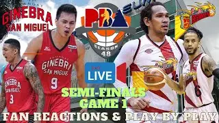 BARANGAY GINEBRA SAN MIGUEL VS SAN MIGUEL BEERMEN I FULL SCOREBOARD I PBA COMMISSIONER'S CUP LIVE