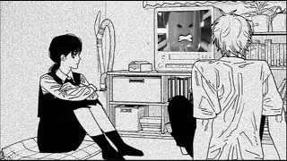 Denji and Asa watching The Lego Movie.