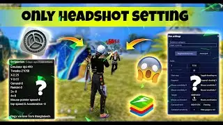 Bluestacks 5 👽⚡🖱 Best Settings For Low End Pc Free Fire ⚙️ Headshot 100% Settings 🔥 + LIVE PROOF 😱❗