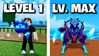 Noob To MAX LEVEL Kitsune in Blox Fruits