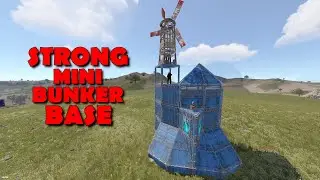 STRONG SOLO/DUO MINI BUNKER BASE DESIGN RUST 2024