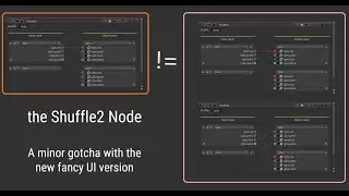 Nuke's Shuffle2 - a minor gotcha with the UI and getting odd pixels