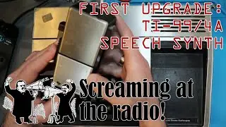 TI-99/4A Speech Synthesizer Show & Tell