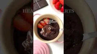 Healthy Desserts: 1-minute Lava Cake (vegan & gluten-free)🤩 