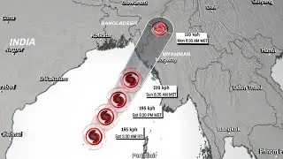 Weather report 🔴 live satellite | Mocha LIVE News | Cyclone News 2023