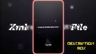PYAR KI PUNGI BAJAKAR ✨🔥|| NEW TRENDING XMLPRESET 🔰🌿|| BY @CS_Editz