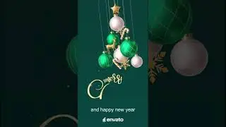 🎄 Merry Christmas Logo After Effects Template