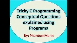 C Programming Tricky Interview Questions | Pre and post increment operators useful Concepts 8