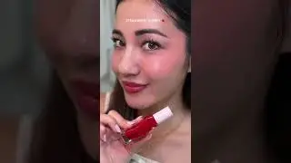 Gisou fruity lip oil try on 🍉🍒🍓 #gisou #lipoil #makeup #girltherapy #pinkaesthetic