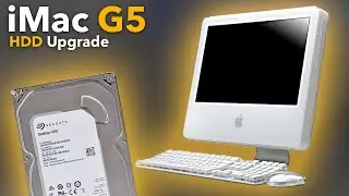 Upgrading my iMac G5's HDD in 2020 + OS X 10.4 Tiger Install!