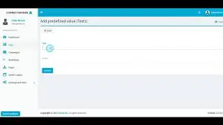 Correctsender - how to add additional column into the database list