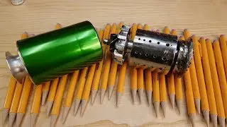 MAKING A turbojet engine IN THE GARAGE 12 Series season 2 - combustion chamber