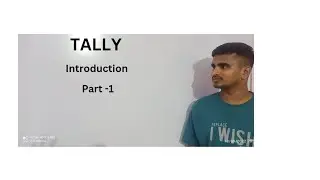 Tally Introduction ll Tally Introduction in Odia ll Tally full course ll Part - 1