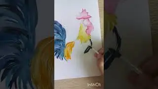 Как нарисовать петуха 🐓