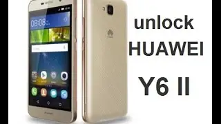 UNLOCK HUAWEI Y6 II