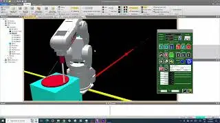 Robot Melfa Programming - Lesson 7: Robot programming -  Create circular(arc) path using MVR command