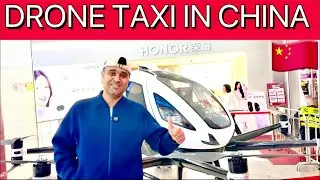 eHANG Flying TAXI DRONE IN CHINA