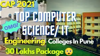 Top computer science engineering colleges in pune 🔥Best CS, IT colleges in pune with cut off 2021😲