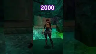 Evolution of Lara Croft in Tomb Raider Games 1996-2018
