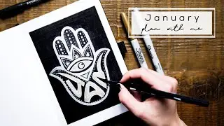 PLAN WITH ME | JANUARY 2020 Bullet Journal Setup
