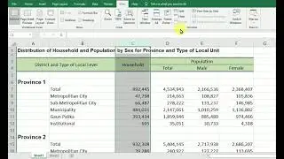 Freeze Panes in Microsoft Excel