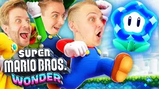 3 Idioten rasen durch das Blumenkönigreich! 🌷 Super Mario Bros. Wonder Co-Op #1