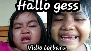 Bocah viral halo ges klarifikasi bahwe die cantek