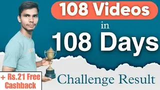 Youtube daily video upload Challenge Results - 2024