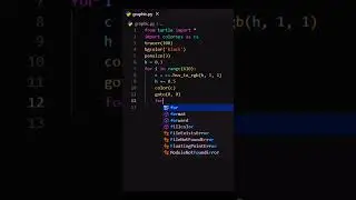 🔥 Awesome Graphics with Just 16 Lines of Python Turtle  