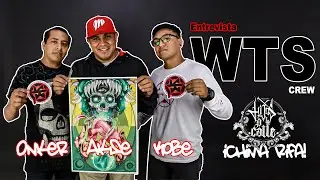 KOBE, AKSE Y ONKER, WTS CREW ¡CHIMA RIFA! el mejor graffiti de Chimalhuacan.
