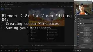 Custom Workspaces in Blender 2.8+'s Video Sequence Editor (04)