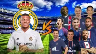 Mbappe Real Madrid 🆚 PSG Legends Messi- Neymar- Ibrahimovic