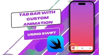 Mastering SwiftUI Animation with Animated Custom Tab Bar | Custom Tab Bar in SwiftUI