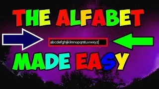LEARN ALPHABET *Teach Kids to learn it*!