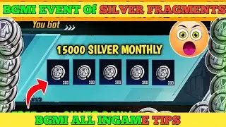 How To Get Silver Fragments In Bgmi Event| How to Get Ingame Silver Fragments in bgmi 