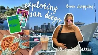 Exploring San Diego & Other Cute Summer Adventures (Getting Coffee, Book Shopping, etc.)